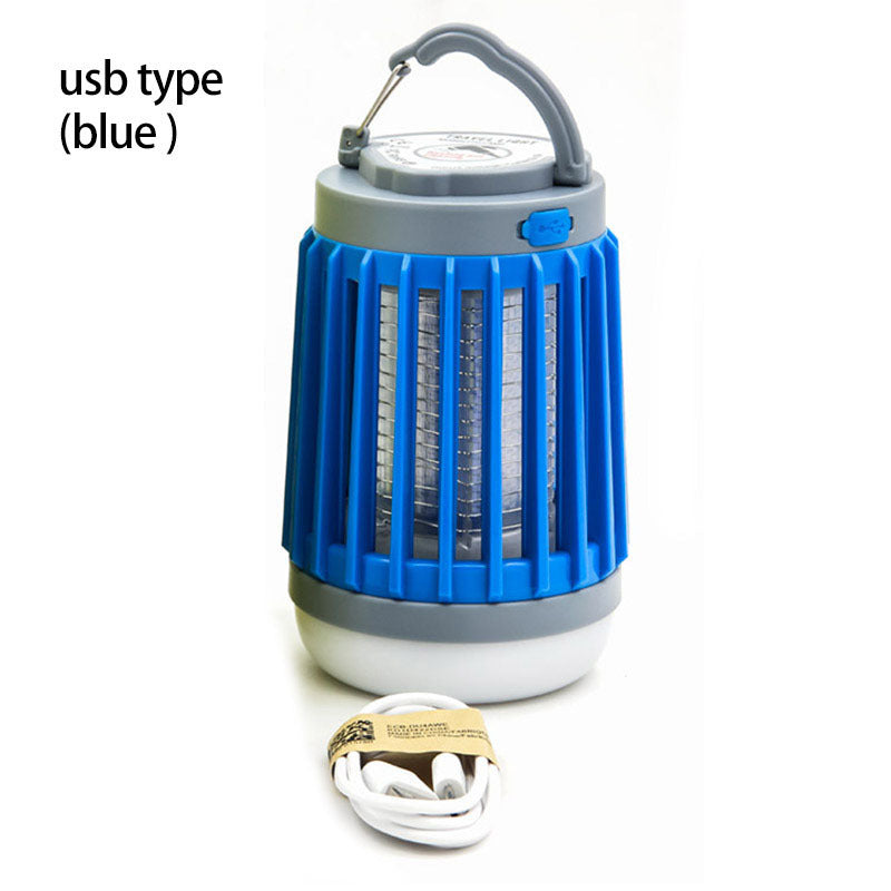 Solar & USB-Powered Mosquito Killer Lamp - Eco-Friendly Pest Control