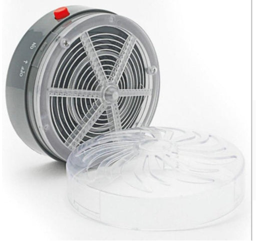 Solar Mosquito Eliminator in a garden setting