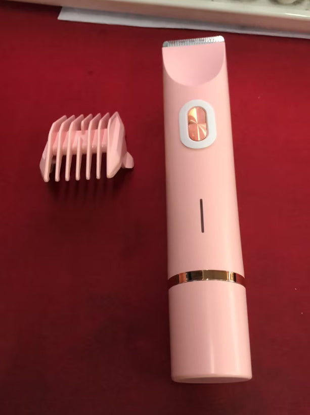 Eco-Friendly Dual-Head Women's Electric Shaver & Trimmer