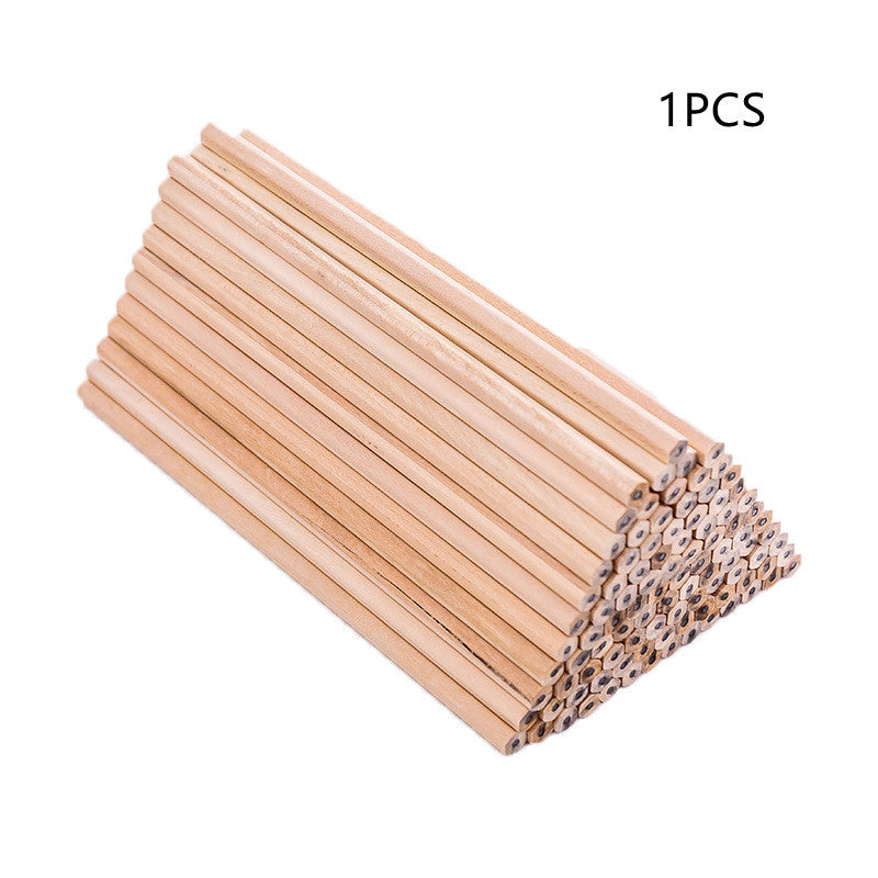 Eco-Friendly Natural Wood Hexagonal Pencils