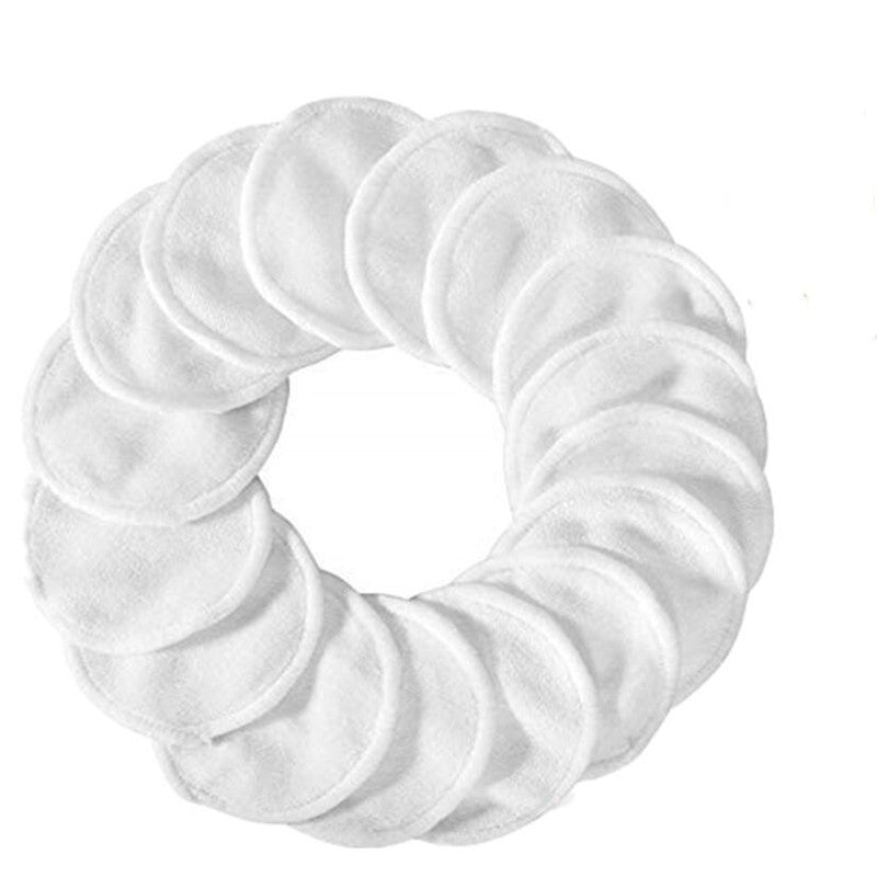 Eco-Friendly Reusable Makeup Remover Pads with Mesh Bag