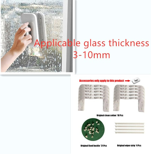 Magnetic Window Cleaner - Eco-Friendly, Reusable, Energy-Free Cleaning Tool