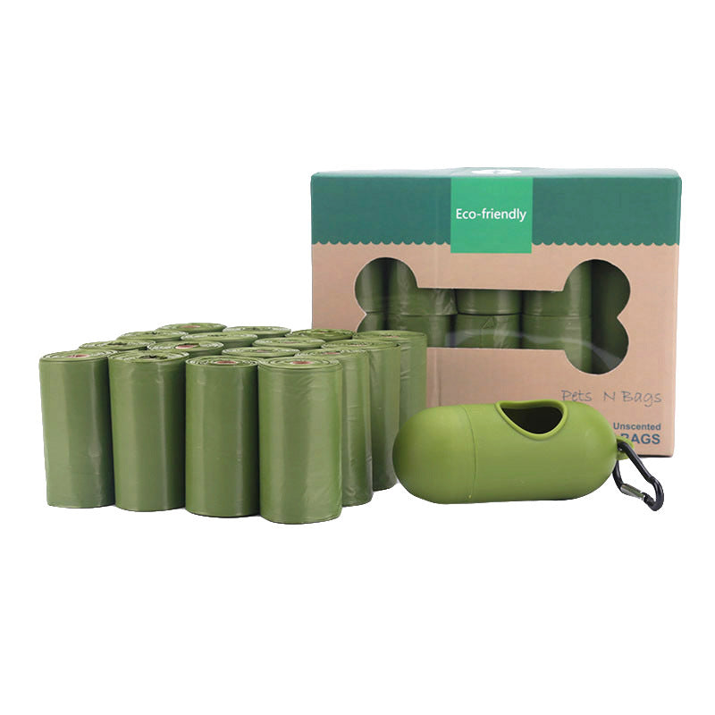 Eco-Friendly Pet Waste Bags with Dispenser - Biodegradable & Convenient