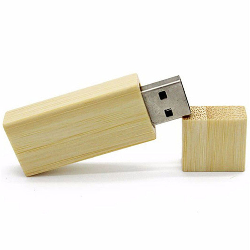 Eco-Friendly Bamboo USB Flash Drive - Sustainable Storage Solution