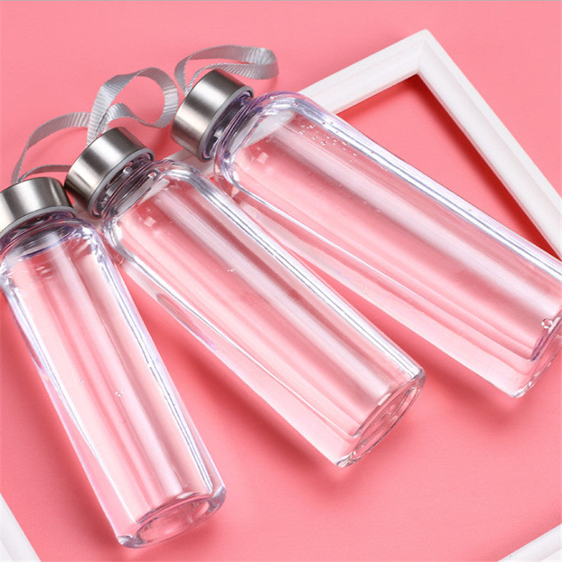 Eco-Friendly Transparent Reusable Water Bottle