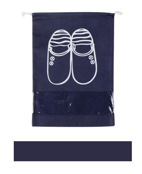 Non-Woven Shoe Dust Bag – Drawstring Storage Pouch