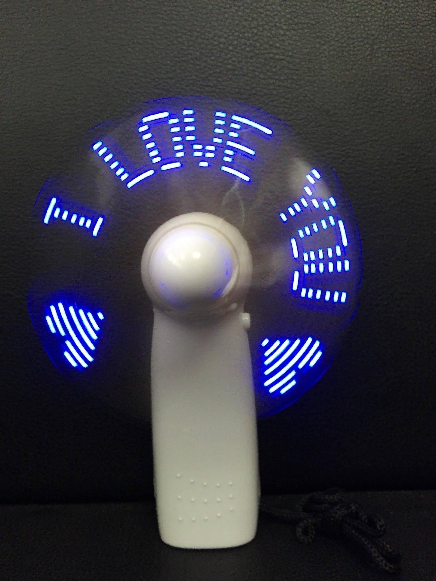 Handheld LED Message Fan