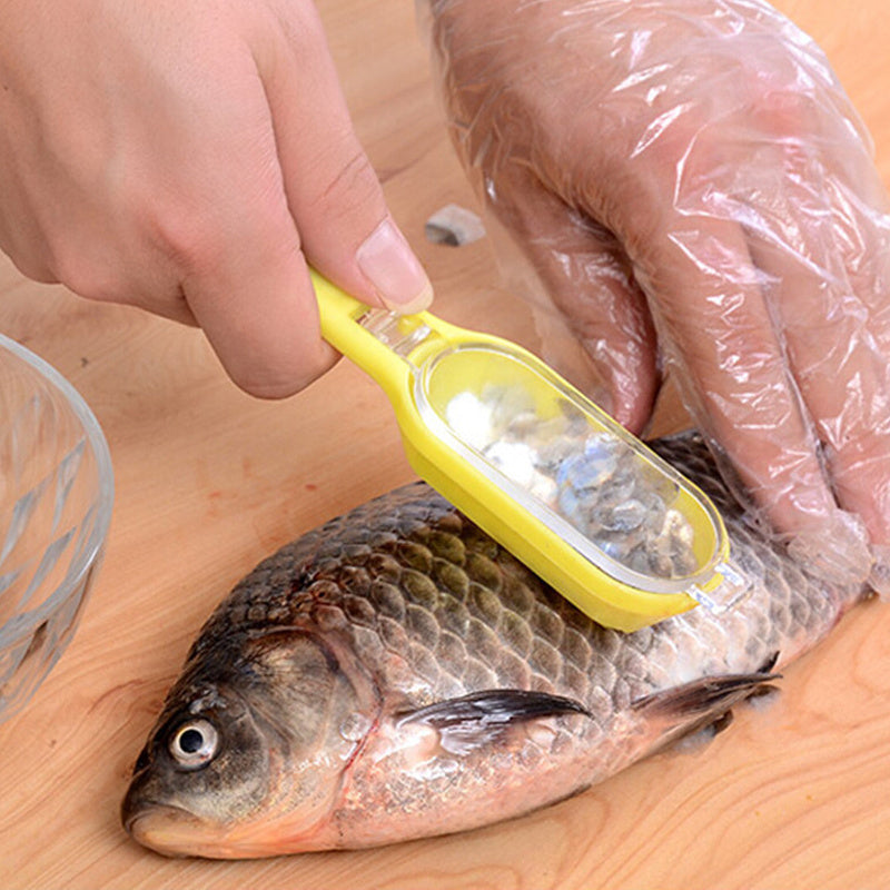 Eco-Friendly Kitchen Scale Scraper with Lid
