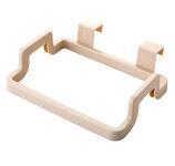 Space-Saving Hanging Trash Bag Holder for Easy Waste Management