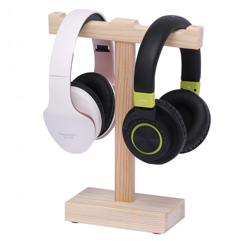 Eco-Friendly Wooden Earphone Stand