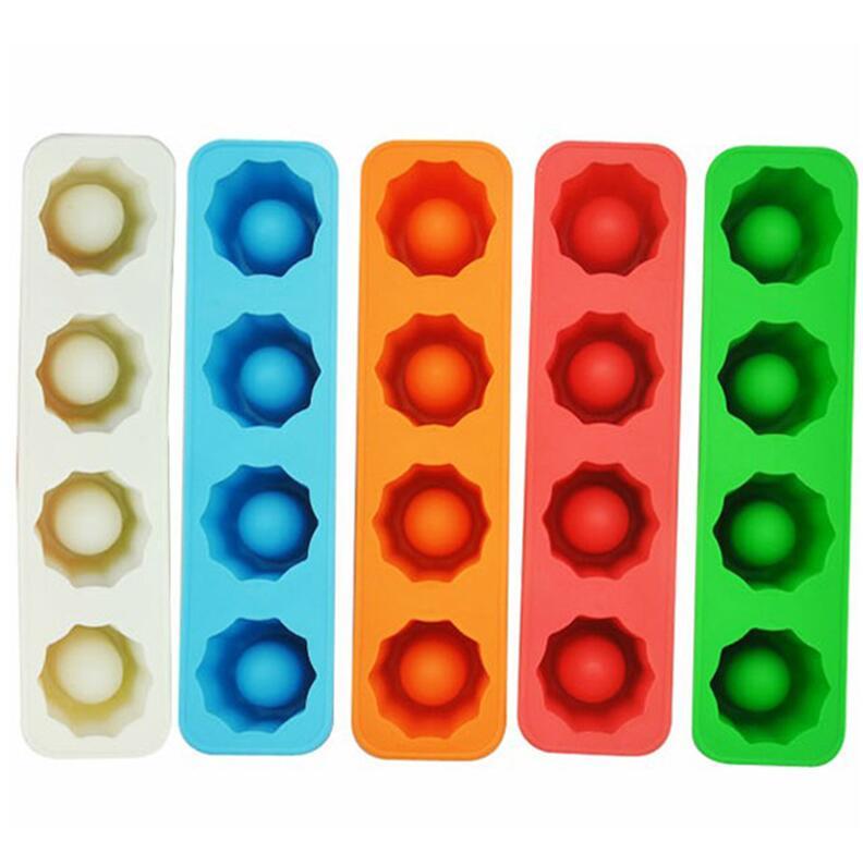 Eco-Friendly Silicone Ice Shot Glass Mold - Reusable & Sustainable