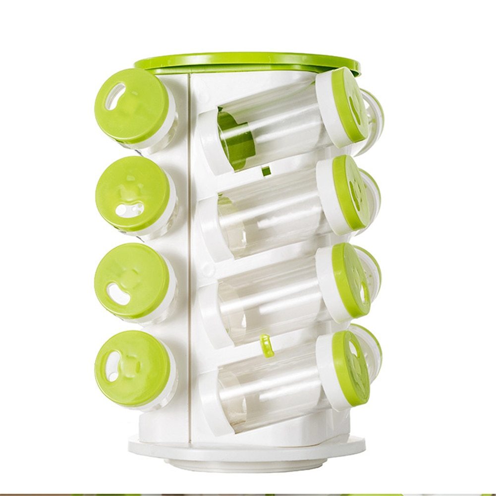 Eco-Friendly Rotating Spice Rack - Organize and Reduce Waste