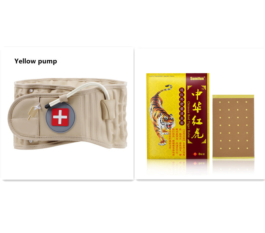 Inflatable Lumbar Support Decompression Belt