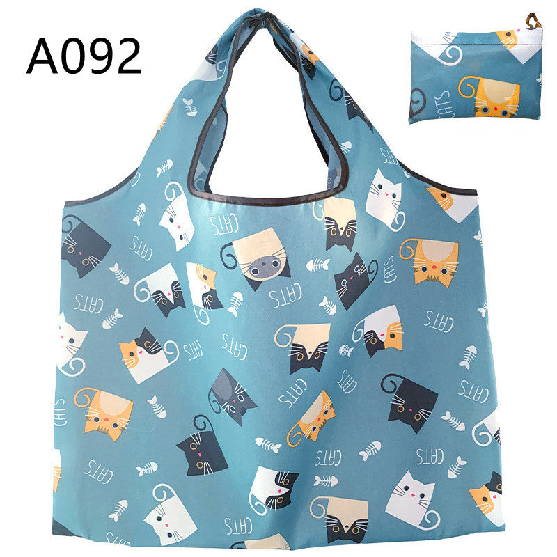 Eco-Friendly Foldable Shopping Tote Bag