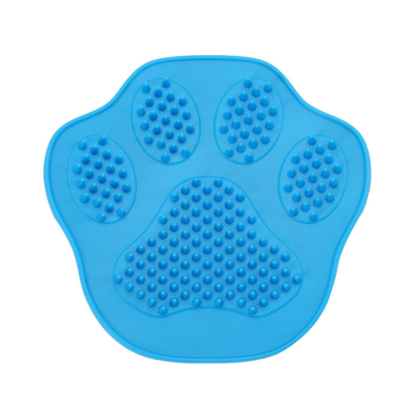 Eco-Friendly Silicone Pet Bath Brush for Massage & Cleaning