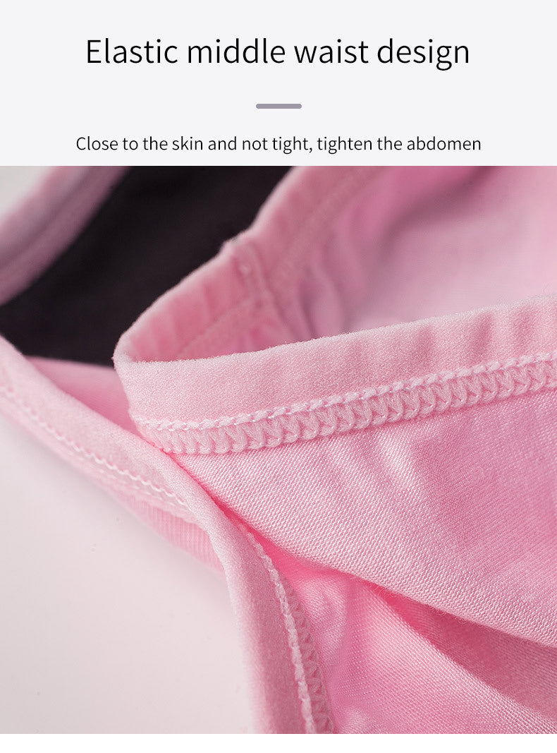 Eco-Friendly Reusable Period Underwear - Black & Pink Briefs