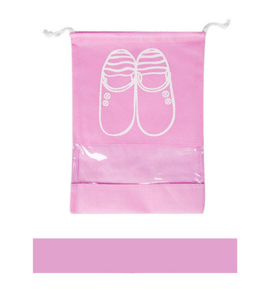 Non-Woven Shoe Dust Bag – Drawstring Storage Pouch