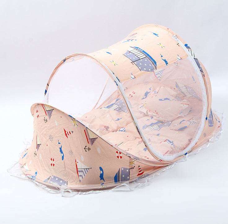 Portable Baby Mosquito Net Tent - Insect-Free Sleep for Infants