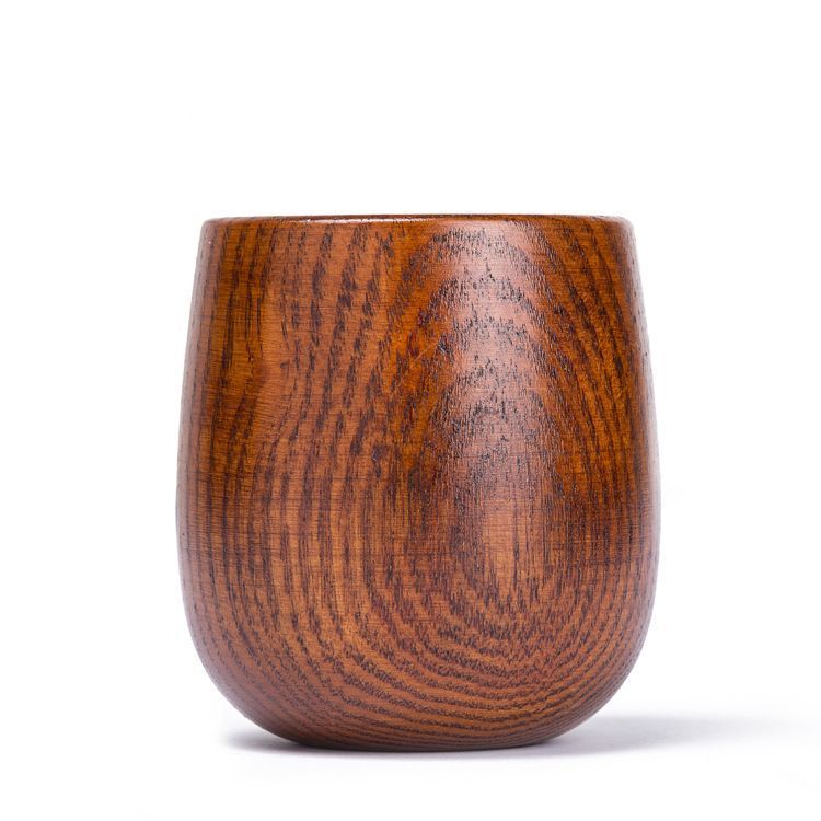 Eco-Friendly Wooden Drinking Cup - Sustainable, Durable, Plastic-Free