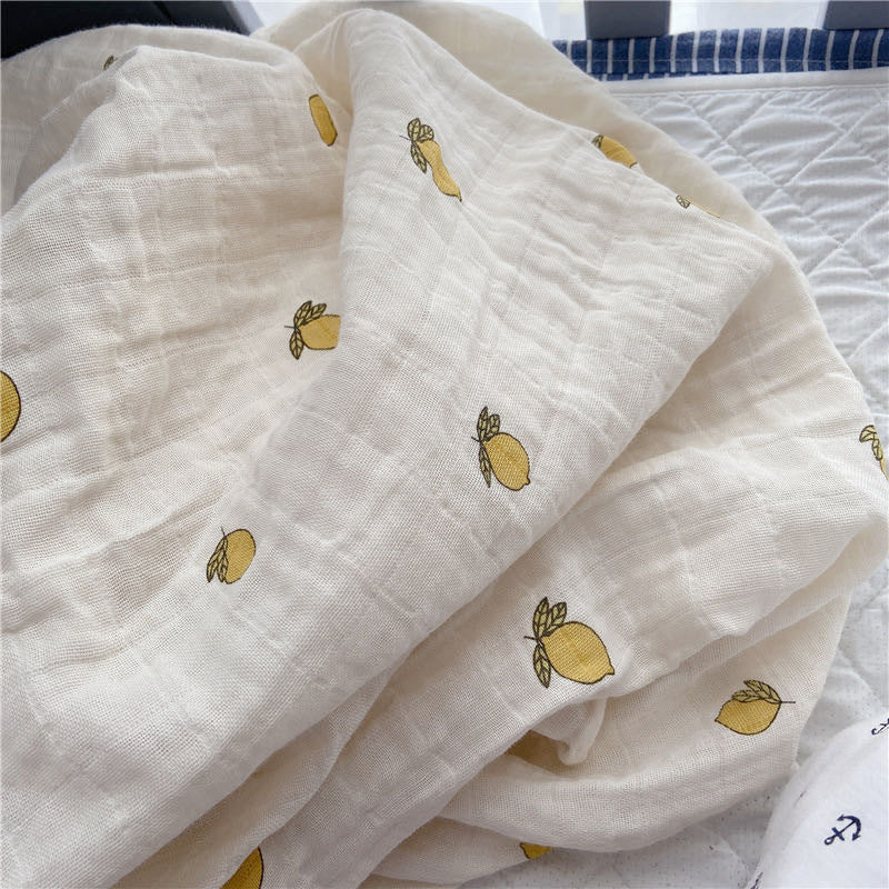 Organic Cotton Double Gauze Bath Towel & Swaddle Blanket