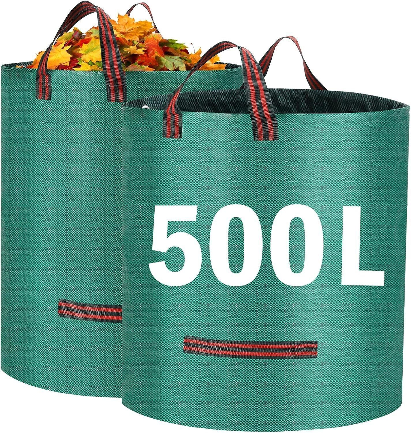 Eco-Friendly Heavy Duty Garden Waste Bags with Handles