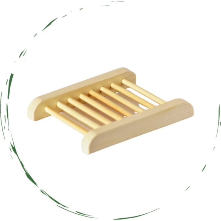 Eco-Friendly Bamboo Soap Dish - Sustainable & Biodegradable