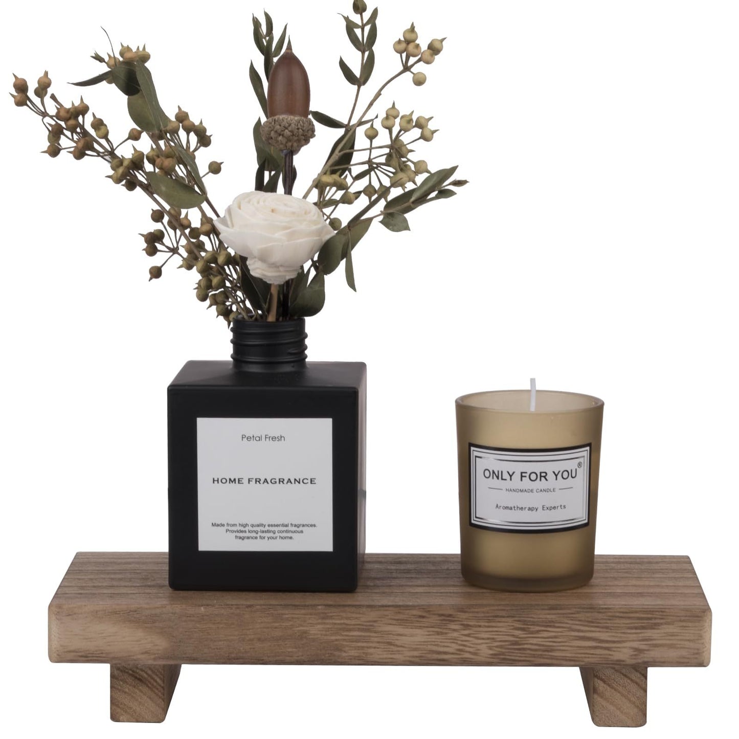 Eco-Friendly Wooden Bathroom Storage Rack