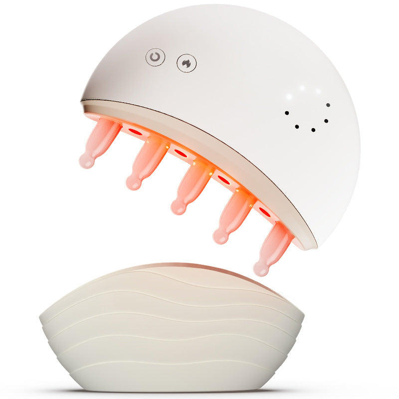 Eco-Friendly Jade Moon Scalp Massage Comb