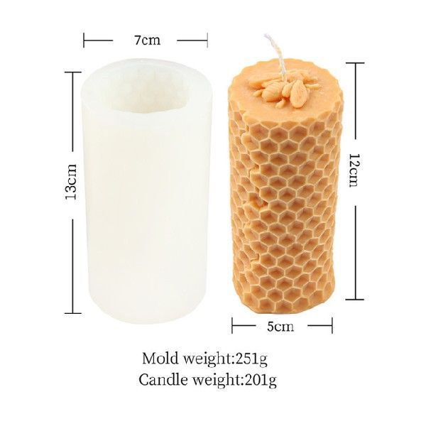 Pure Beeswax Candles - Eco-Friendly & Non-Toxic Glow
