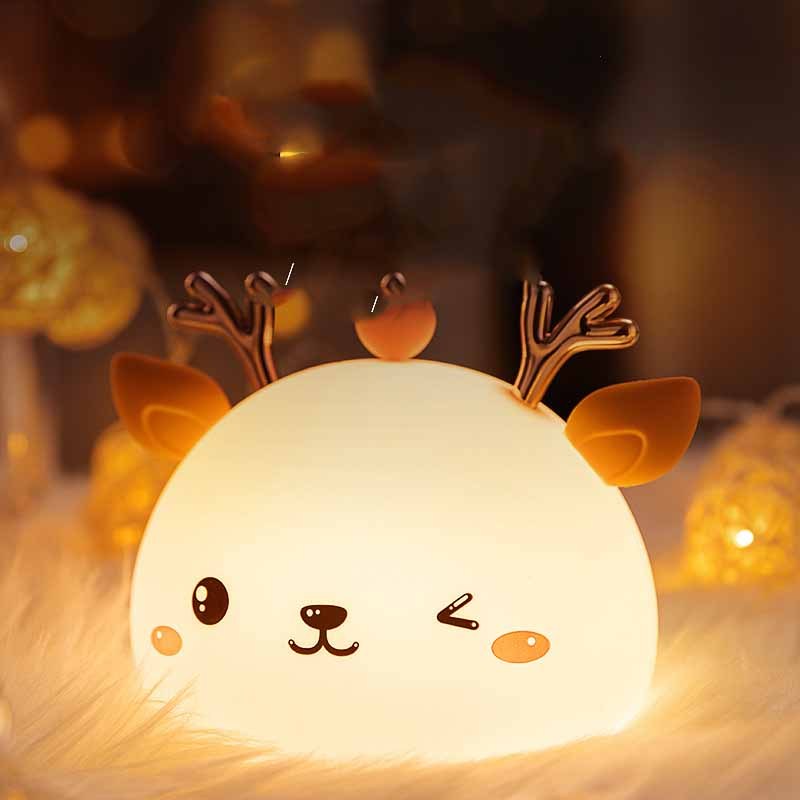 Colorful Silicone Night Lamp for Eco-Friendly Homes