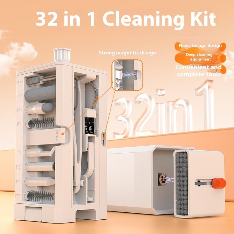 Ultimate 32-in-1 Eco-Friendly Cleaning Kit for Home & Electronics