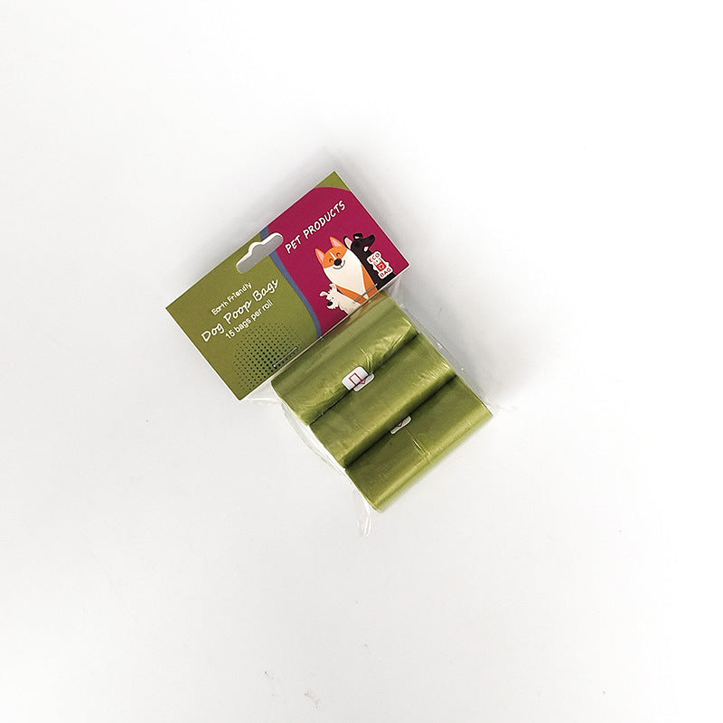 Eco-Friendly Biodegradable Dog Poop Bags - Green Pet Waste Solution