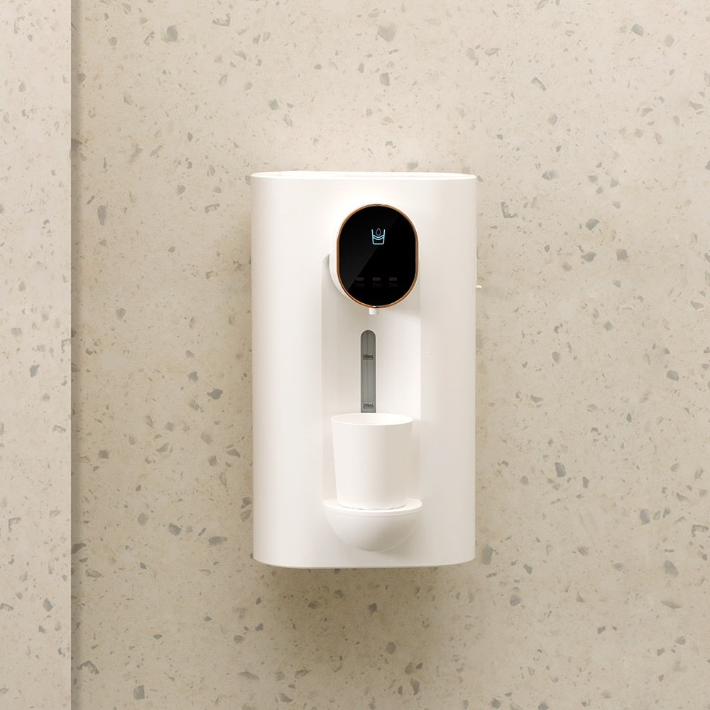 Eco-Friendly Wall-Mounted Mouthwash Dispenser - Sustainable Oral Care Solution