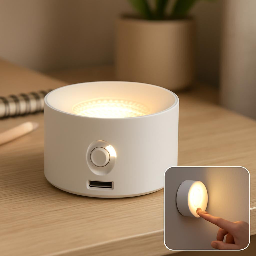 Eco-Friendly LED Desk and Wall Lamp