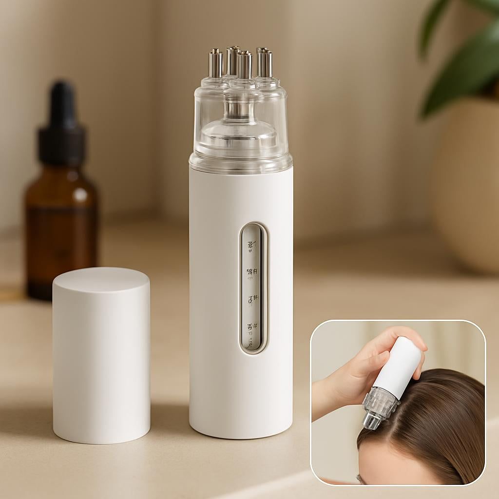 Portable Scalp Applicator Comb – Essential Oil Massager for Hair Growth & Scalp Care