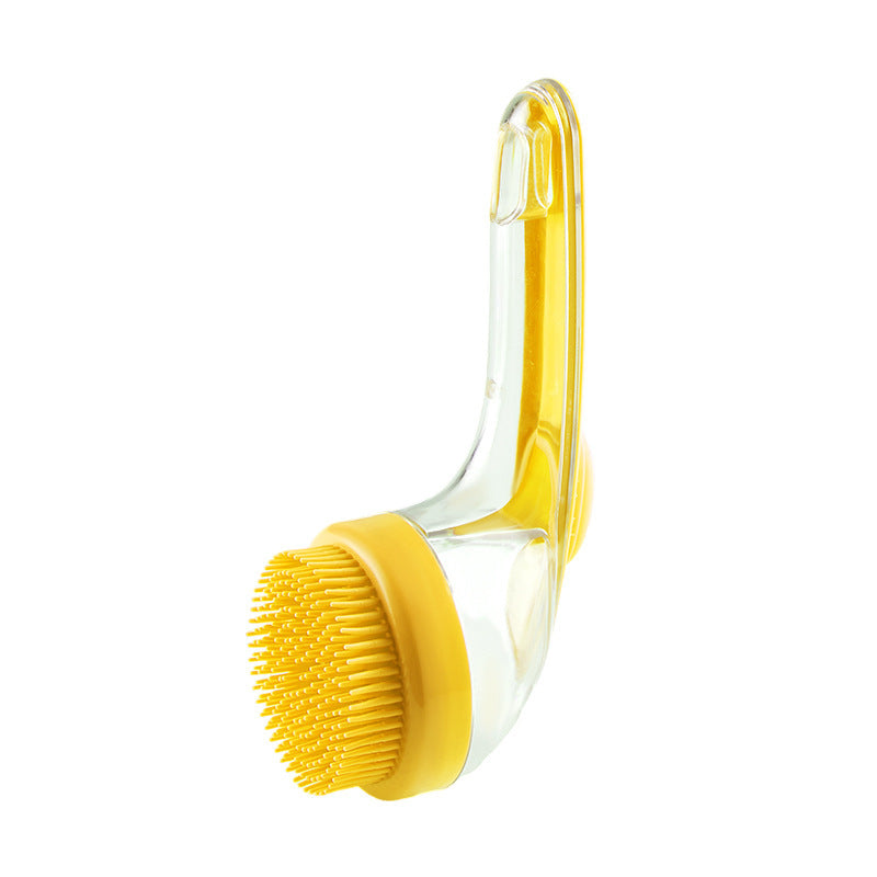 Eco-Friendly Pet Bath Brush with Long Handle
