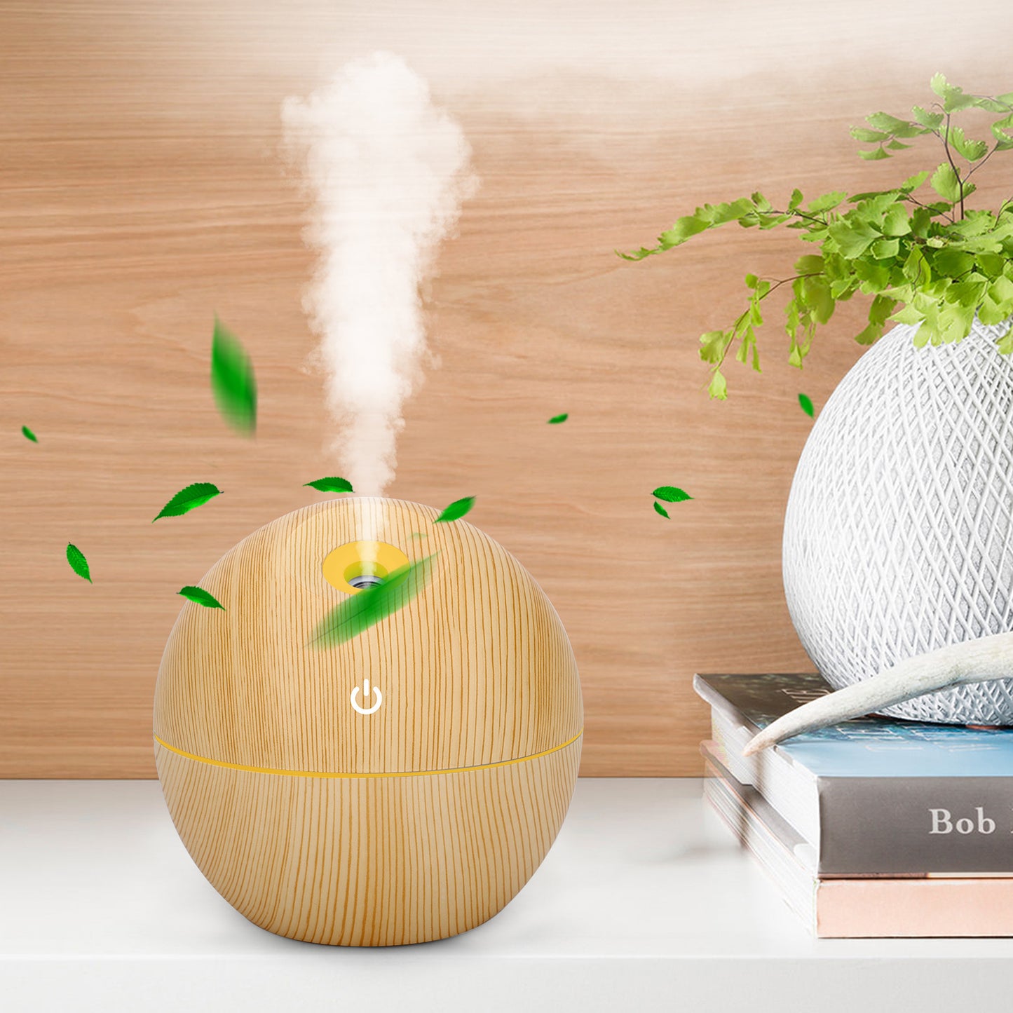 Eco-Friendly USB Aroma Humidifier & Essential Oil Diffuser