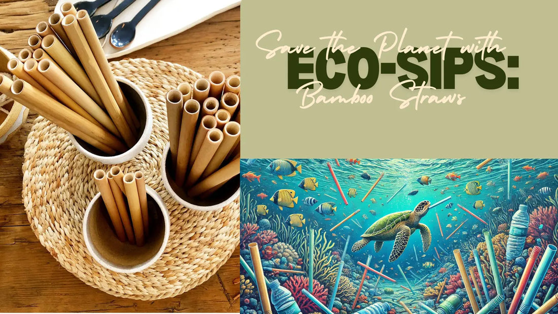 Eco-Sips: Save the Planet with Bamboo Straws