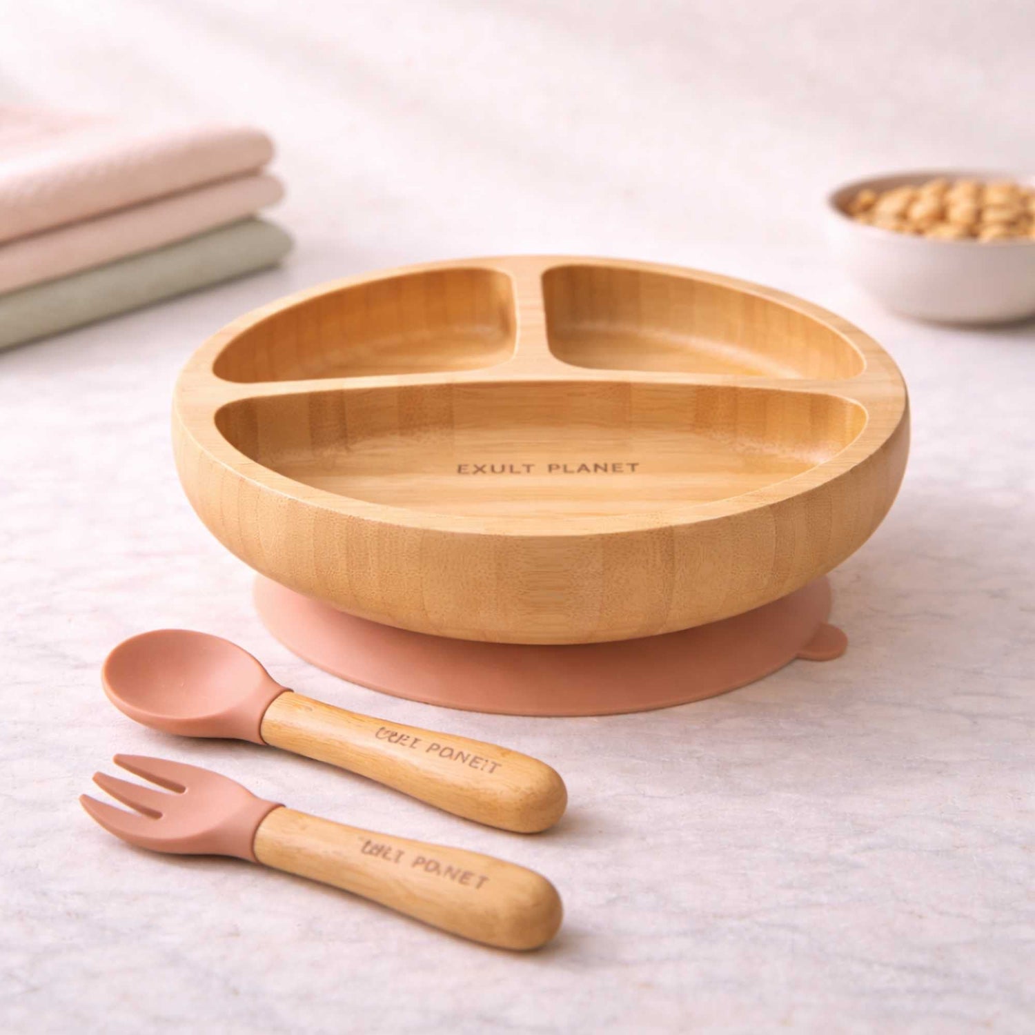 Bamboo Baby Utensils