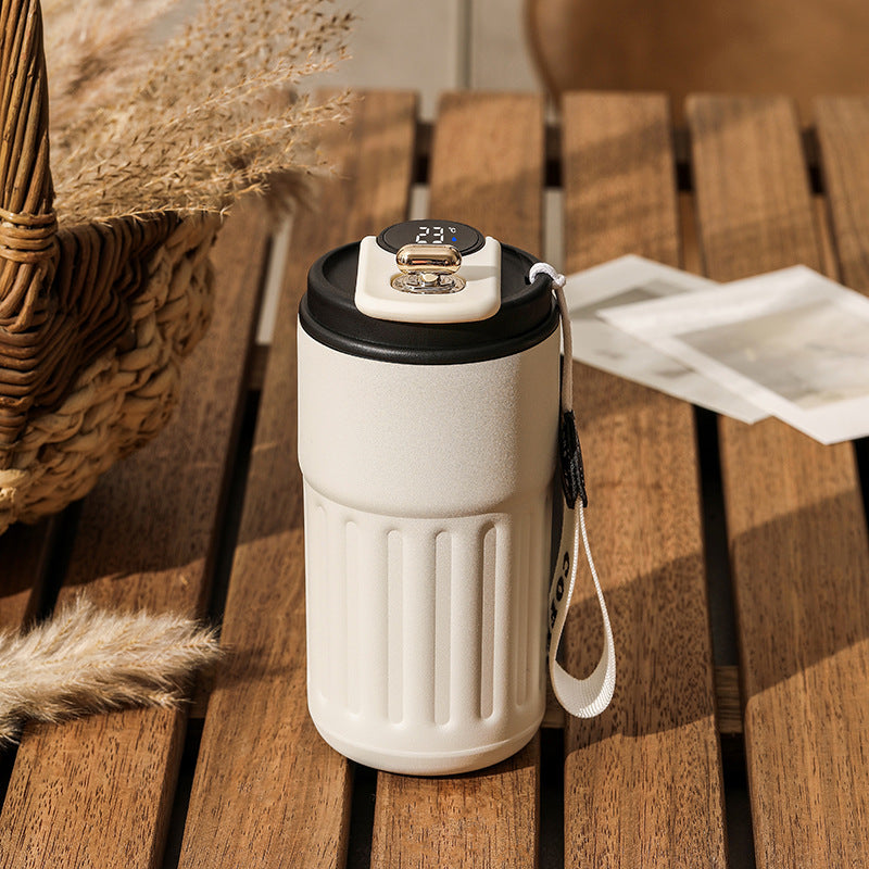 Smart Digital Thermal Bottle Stainless Steel Coffee Mug (316 Steel)