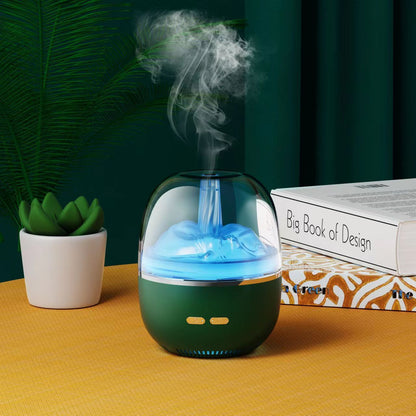 Eco-Friendly Aromatherapy Humidifier with Colorful Lights
