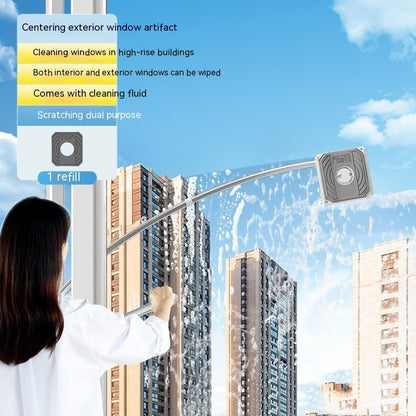 Eco-Friendly Double-Sided Glass Wiper for High Rise Windows