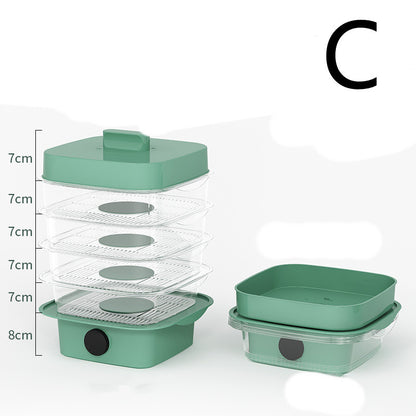 Eco-Friendly Multi-Layer Food Steamer & Storage Cover