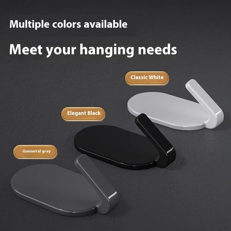 Strong Adhesive Wall Hooks (Punch-Free, 5-Pack)