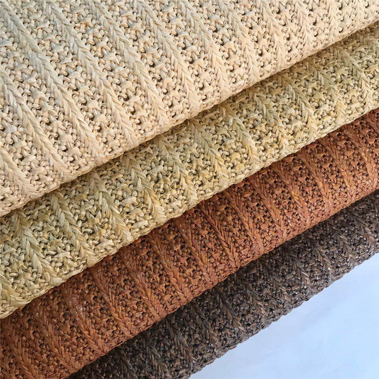 Eco-Friendly Natural Fiber Woven Rugs in Beige and Brown