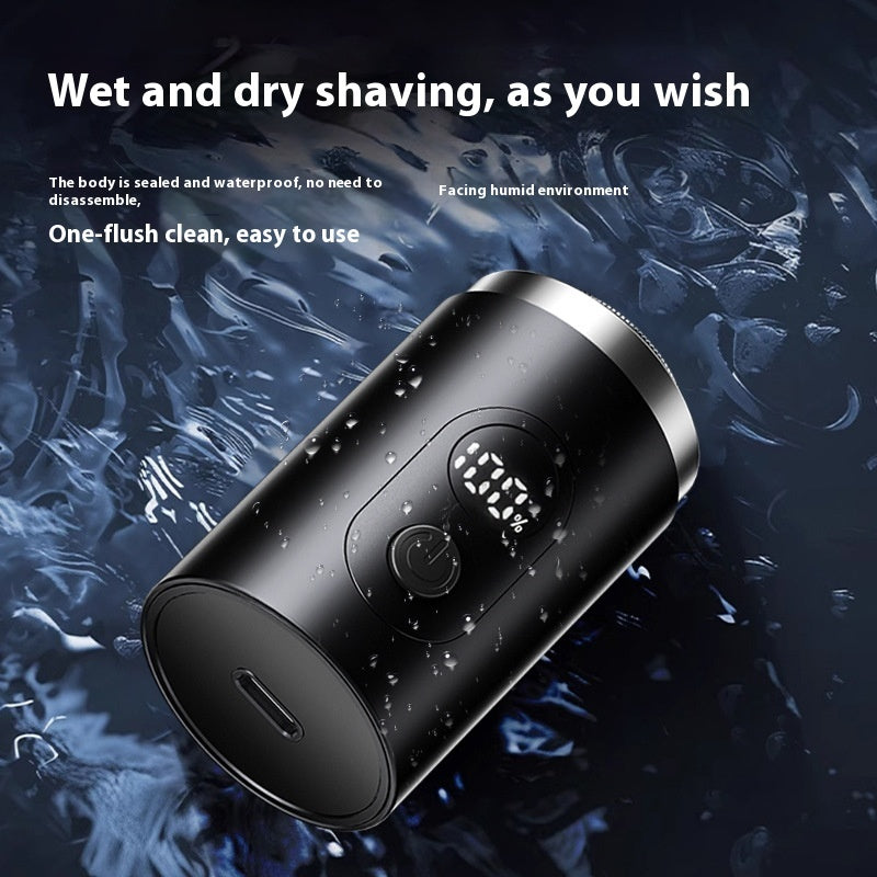 Waterproof Rechargeable Electric Shaver for Wet and Dry Use