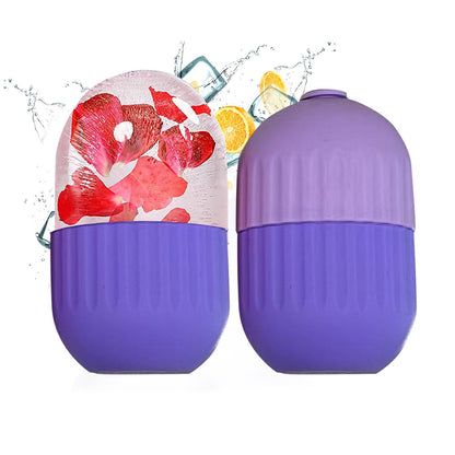 Facial Ice Cube Tray Set for Beauty Massage - Eco-Friendly Silicone