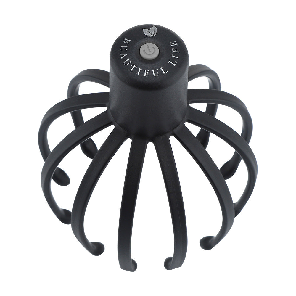 Electric Scalp Massager – USB Rechargeable Head Relaxation Device