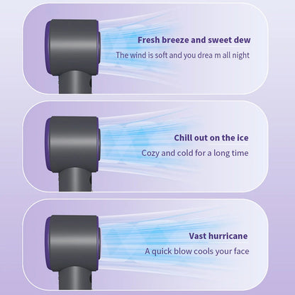 Turbo Cooling Mini Fan - Rechargeable & Portable