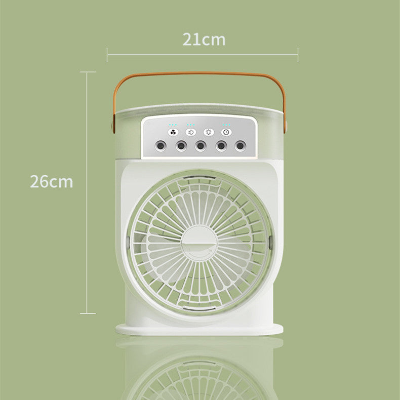 Portable Air Conditioner Cooling Fan with LED Lighting